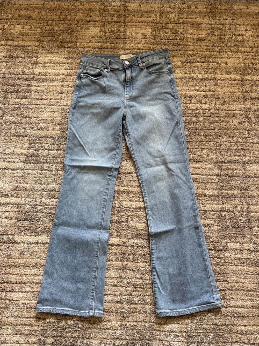 Light Blue Women's Ankle Jeans